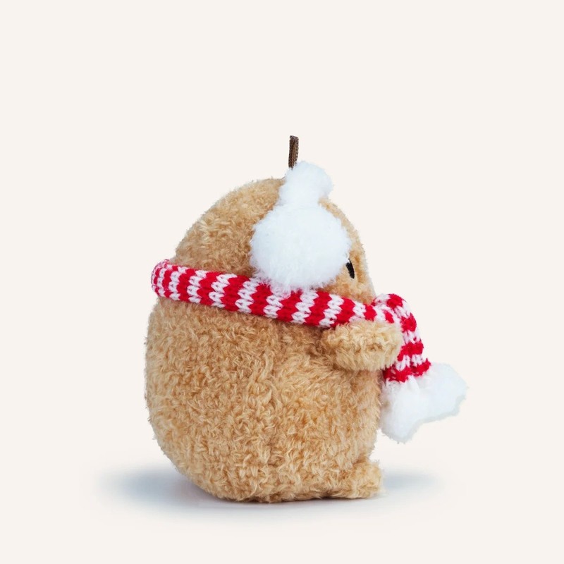 Mini Sitting Plush Toy - Red Scarf Ricespud - Image 3