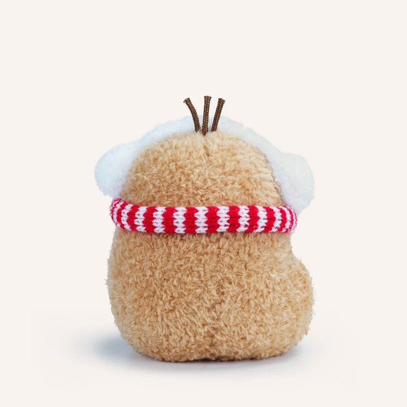 Mini Sitting Plush Toy - Red Scarf Ricespud - Image 4