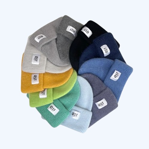 Clara Angora Beanie Lighter Blue - Image 2