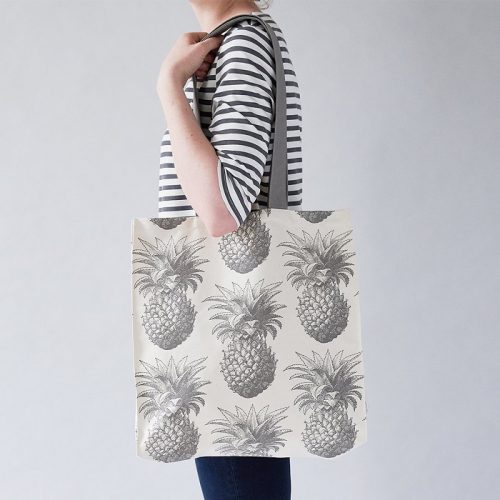 Tote Pineapple Grey - Image 2
